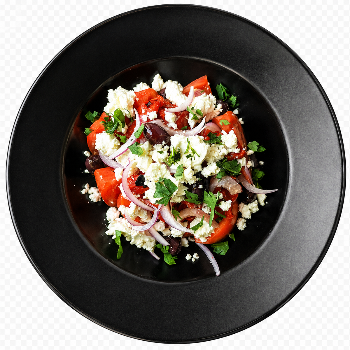 Salad with Sheep Cheese