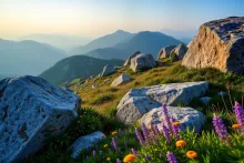 View from Cherni Vrah, Vitosha Mountain